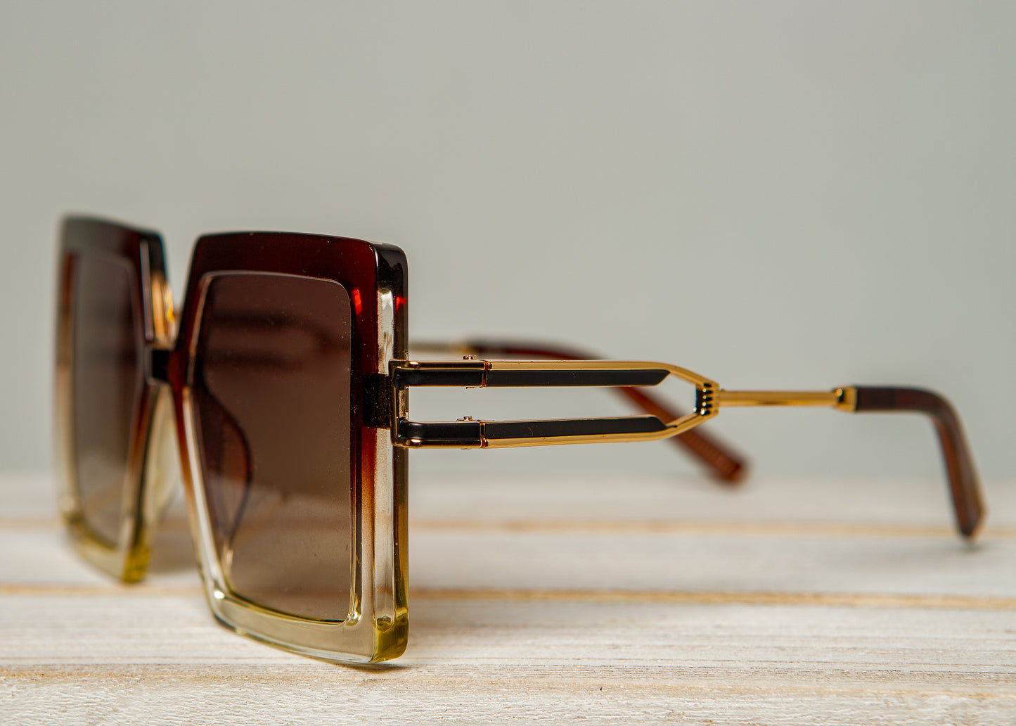 "Unbothered" Oversize Square Shades