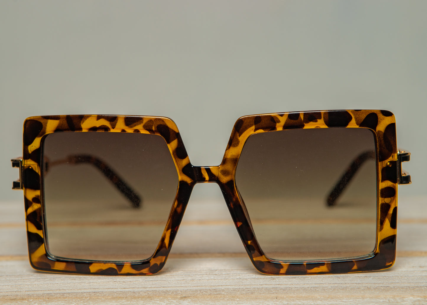 "Unbothered" Oversize Square Shades