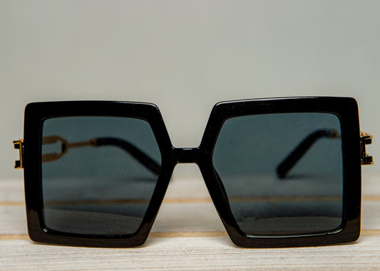 "Unbothered" Oversize Square Shades